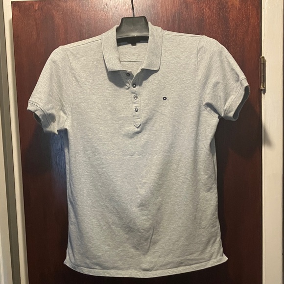 Diesel Gray stretch cotton Polo Shirt - Picture 1 of 7